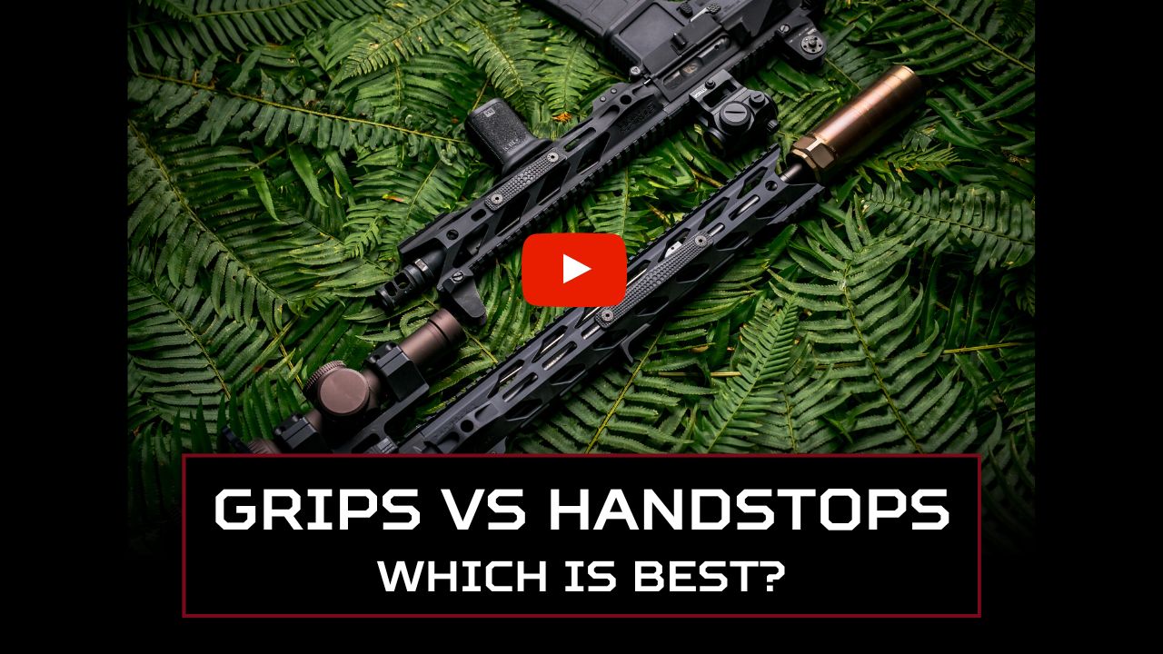 Are you using the right grip? Foregrips vs Handstops Stngr USA