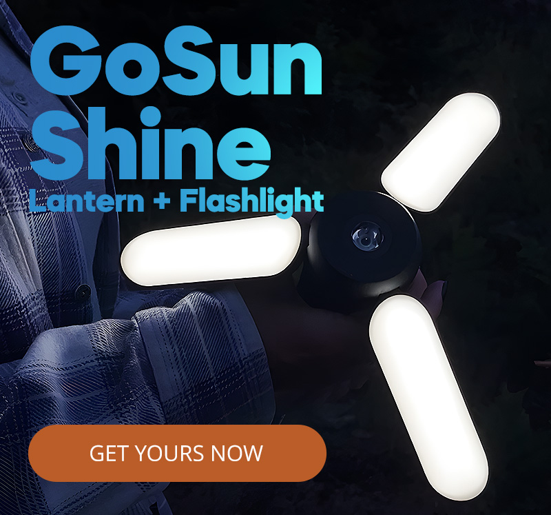 Meet the Lantern + Flashlight Solar Emergency Light