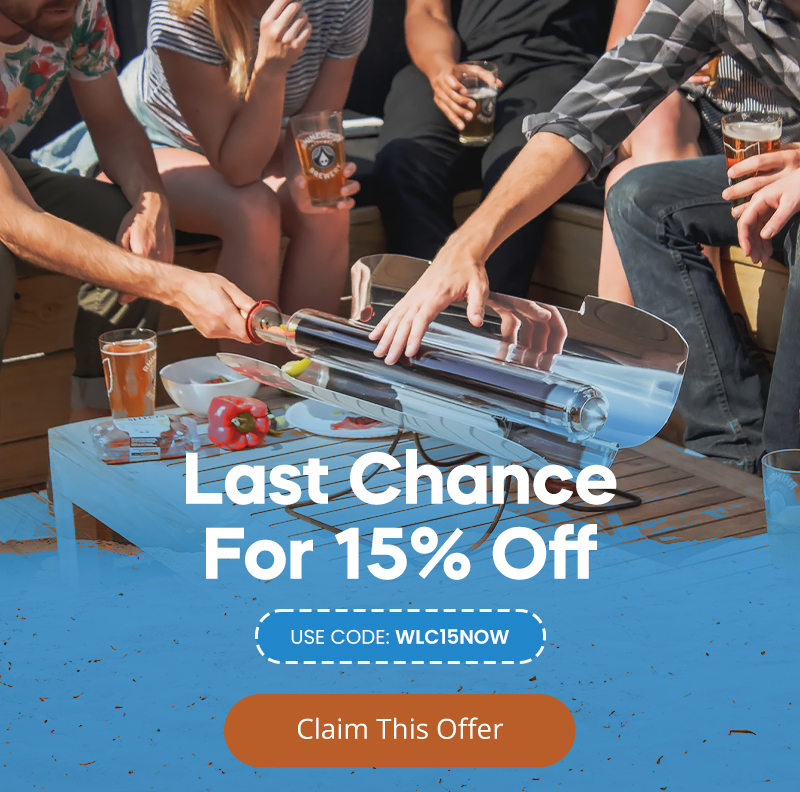 LAST CHANCE FOR 15% OFF