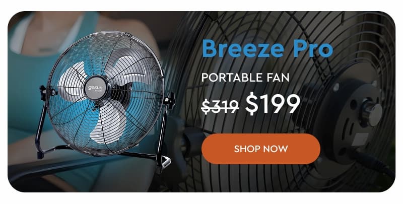 Breeze Pro Portable Fan
