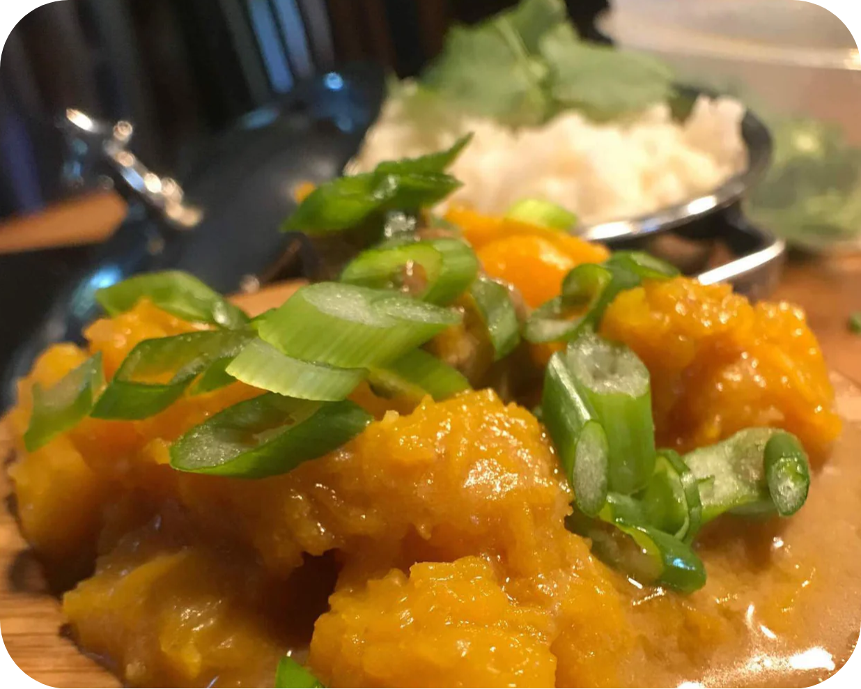 Solar Cooking Red Curry Beef