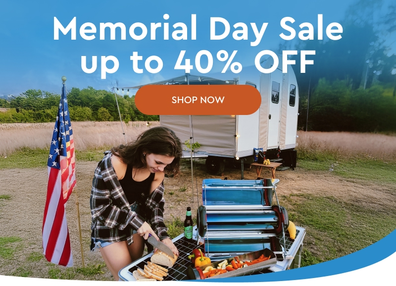 MEMORIAL DAY SALE - UP TO 40% OFF