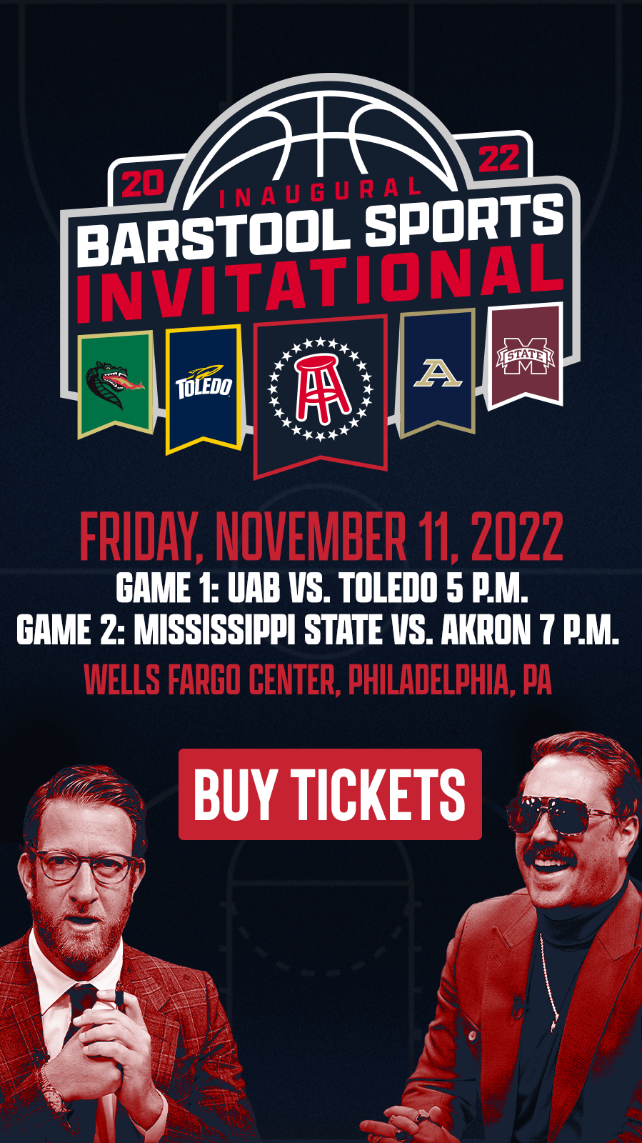 Tickets To The Inaugural Barstool Invitational Are On Sale Now 🏀