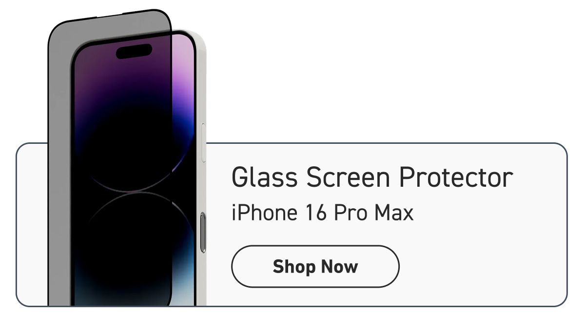 Glass Screen Protector iPhone 16 Pro Max 