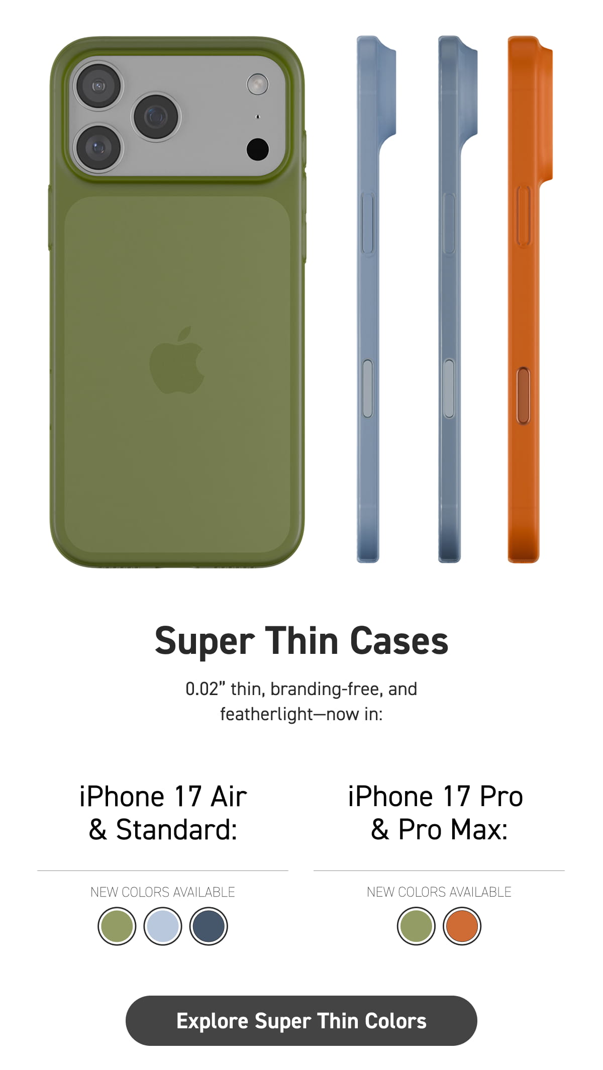 Super Thin Cases
