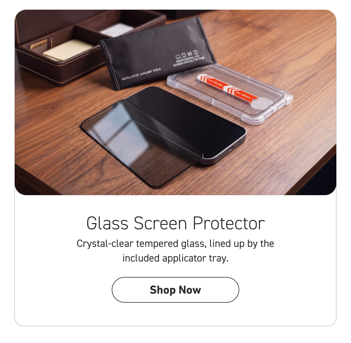 Glass Screen Protector [Click here to Shop Now]