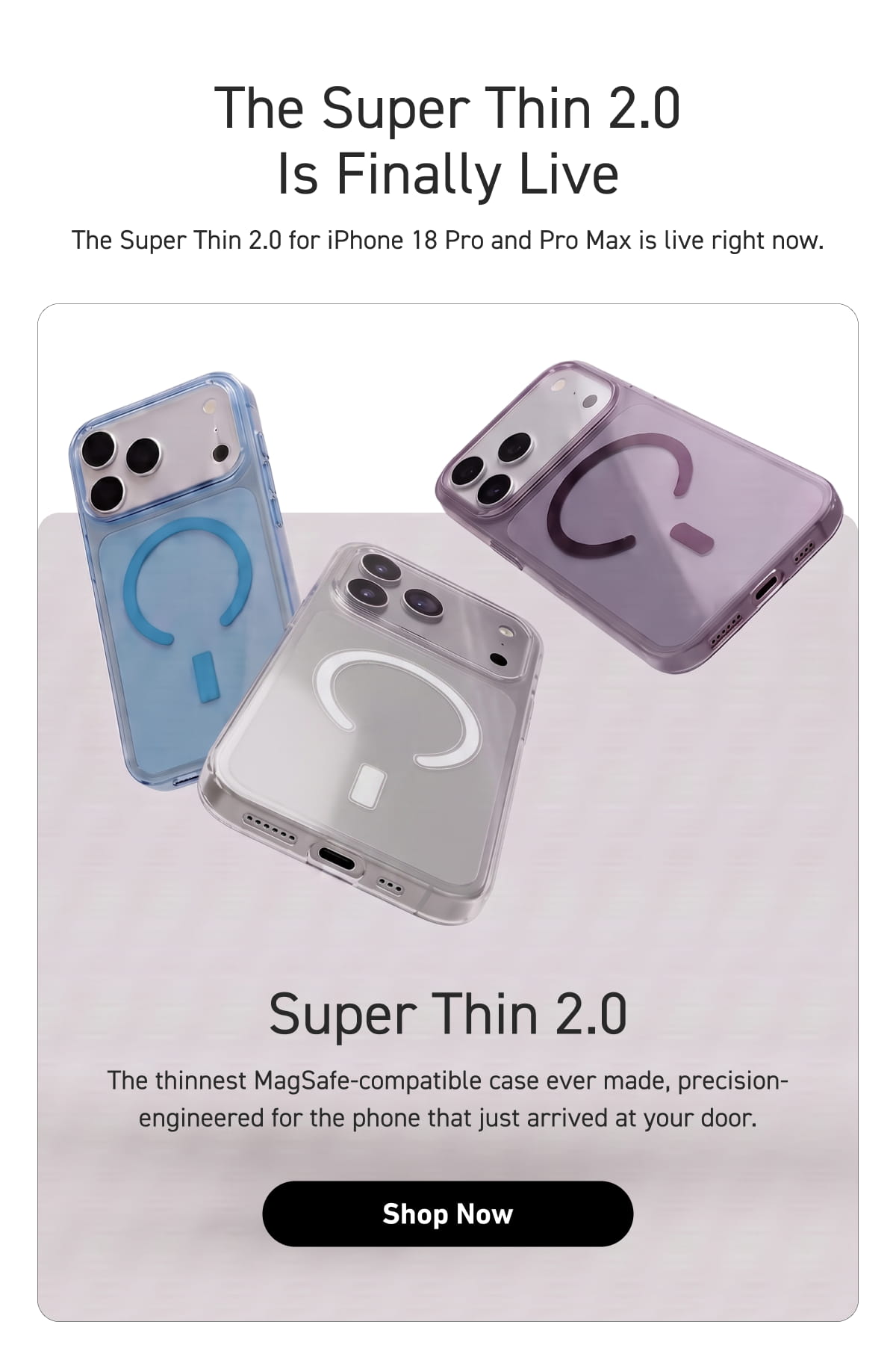 Super Thin 2.0 [Click here to Shop Now]