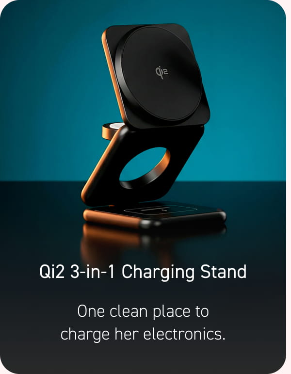 Qi2 3-in-1 Charging Stand