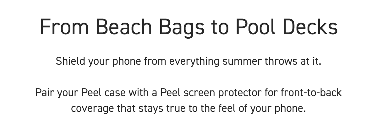 FROM BEACH BAGS TO POOL DECKS