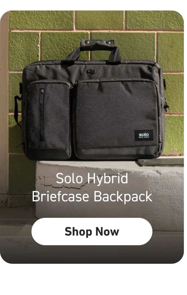 Solo Hybrid Briefcase Backpack