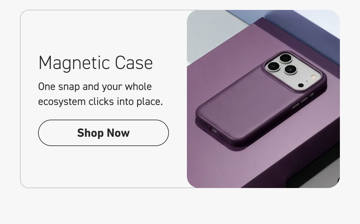 Magnetic Case [Click here to Shop Now]