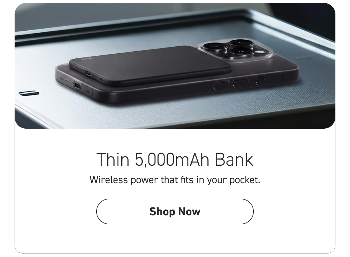 Thin 5,000mAh Bank