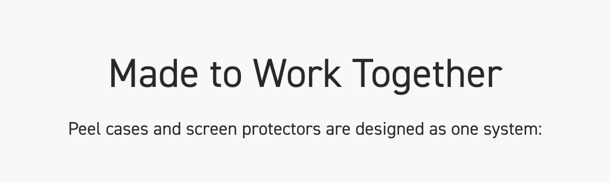 Made to work together