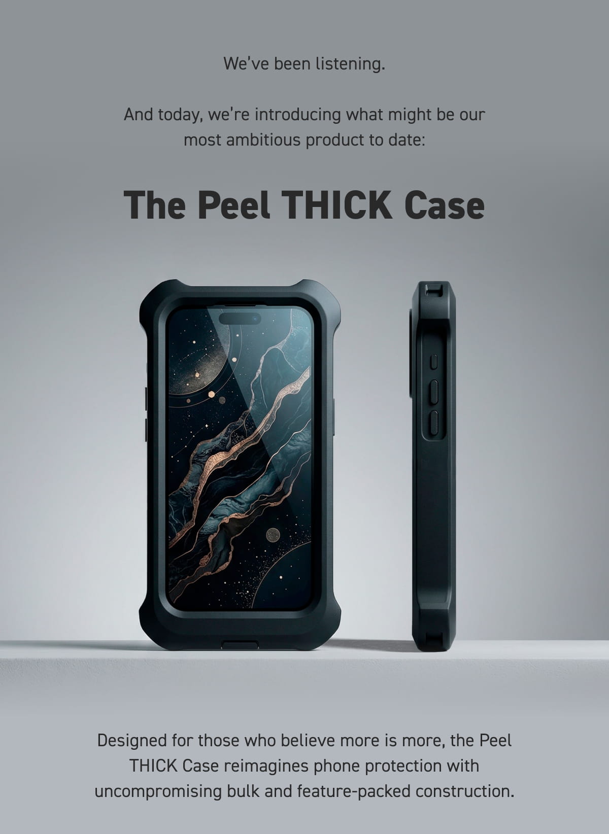 The Peel THICK Case