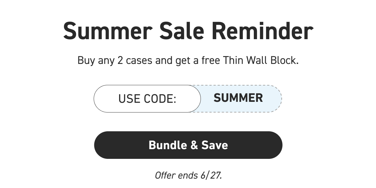 Summer Sale Reminder