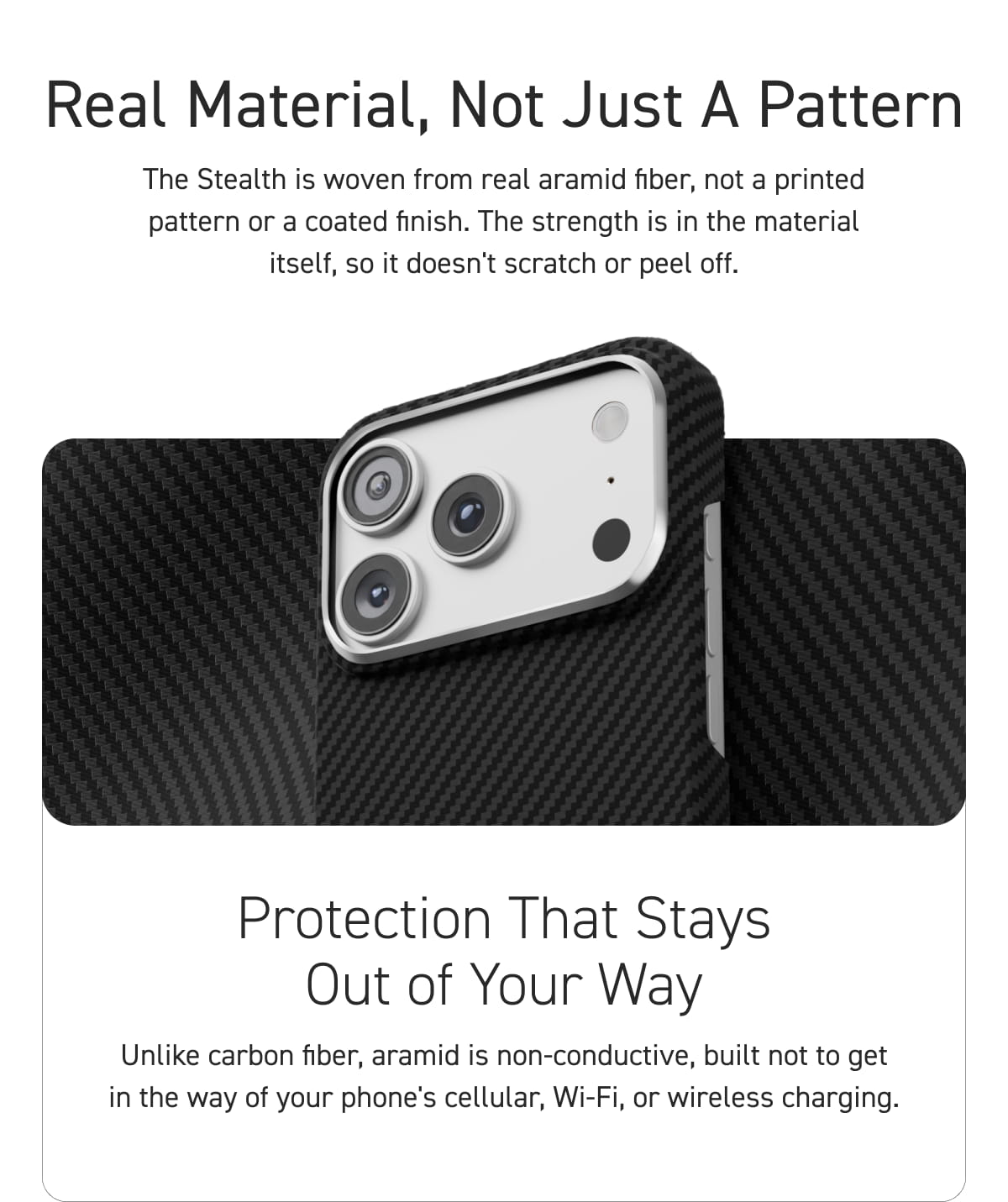 Real Material, Not just a pattern