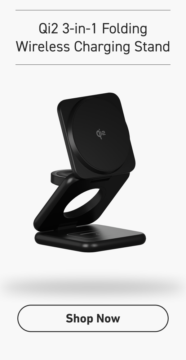 Qi2 3-in-1 Folding Wireless Charging Stand