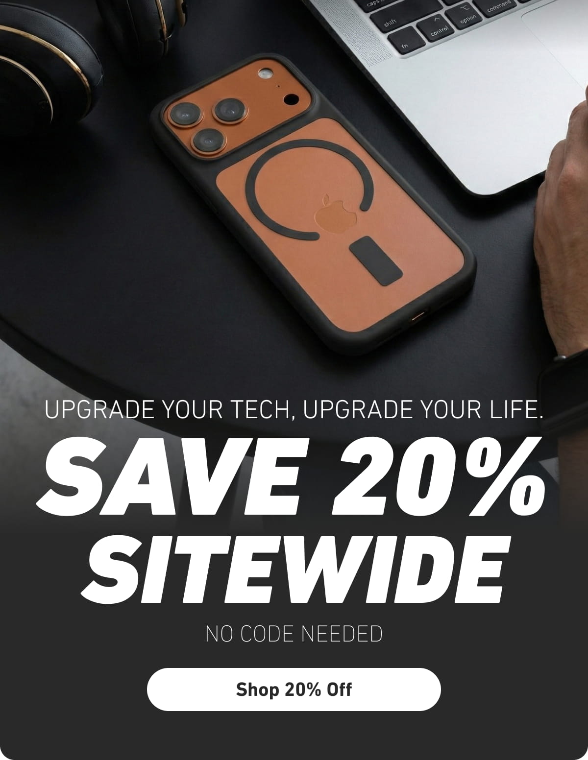 Save 20% sitewide, no code needed