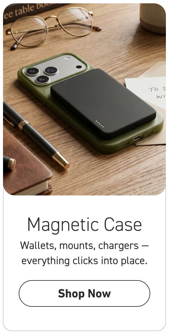 Magnetic Case [Click here to Shop Now]