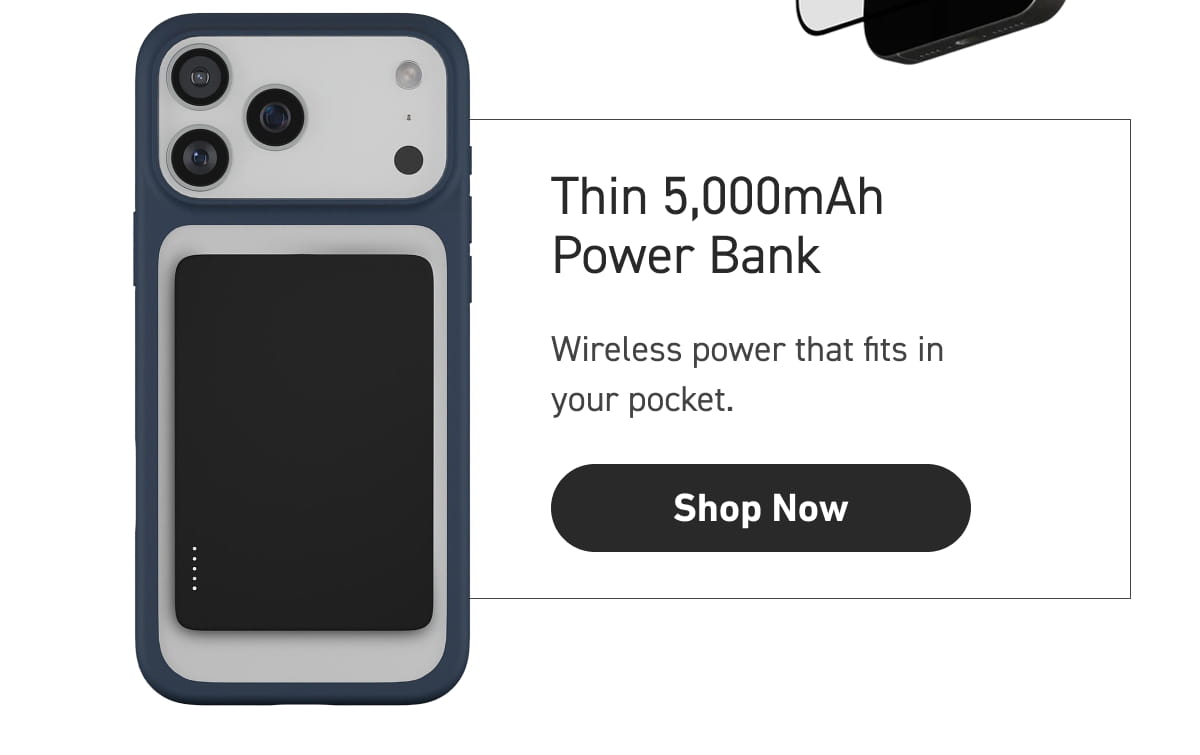 Thin 5,000mAh Power Bank 