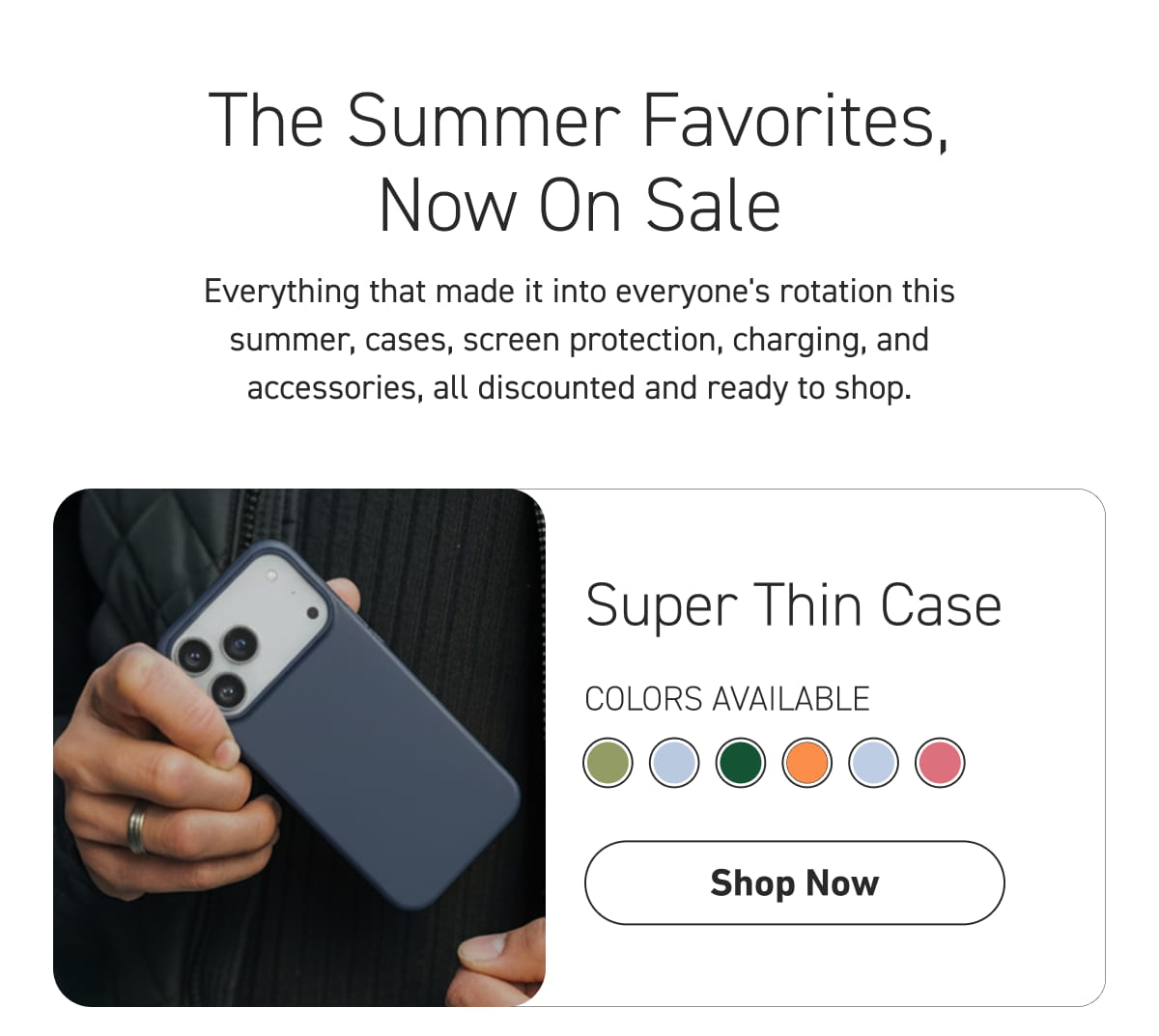 Super Thin Case [Click here to Shop Super Thin Case]