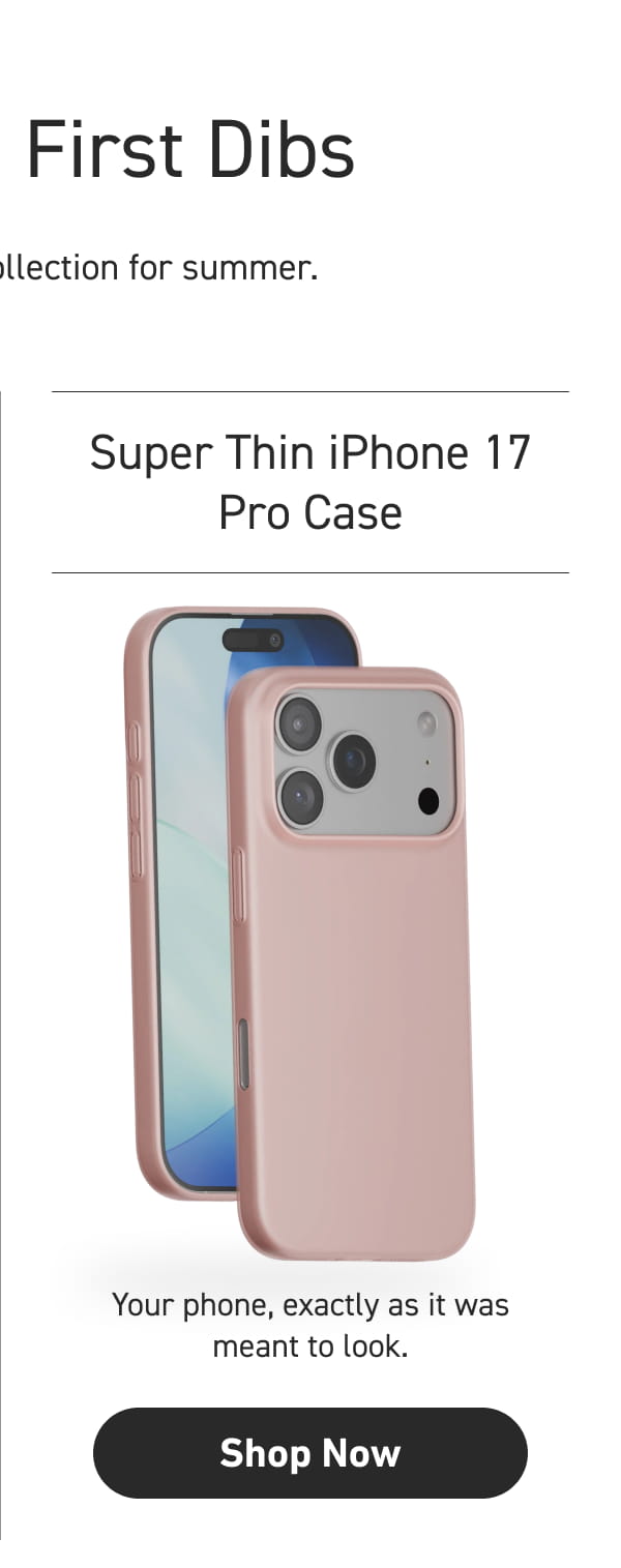 Super Thin iPhone 17 Pro Case