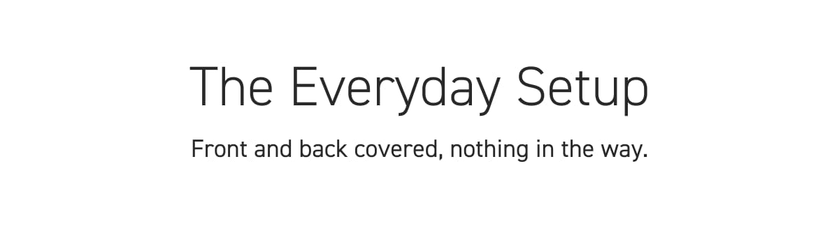 The Everyday Setup