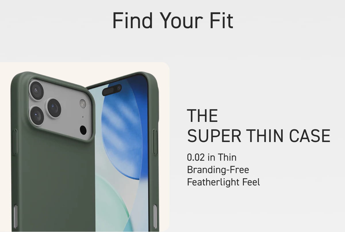 The Super Thin Case