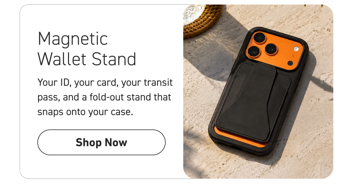 Magnetic Wallet Stand [Click here to Shop Now]
