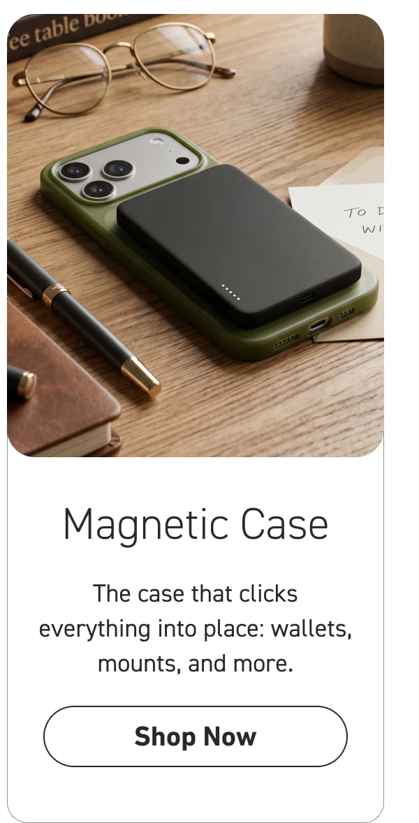 Magnetic Case [Click here to Shop Now]
