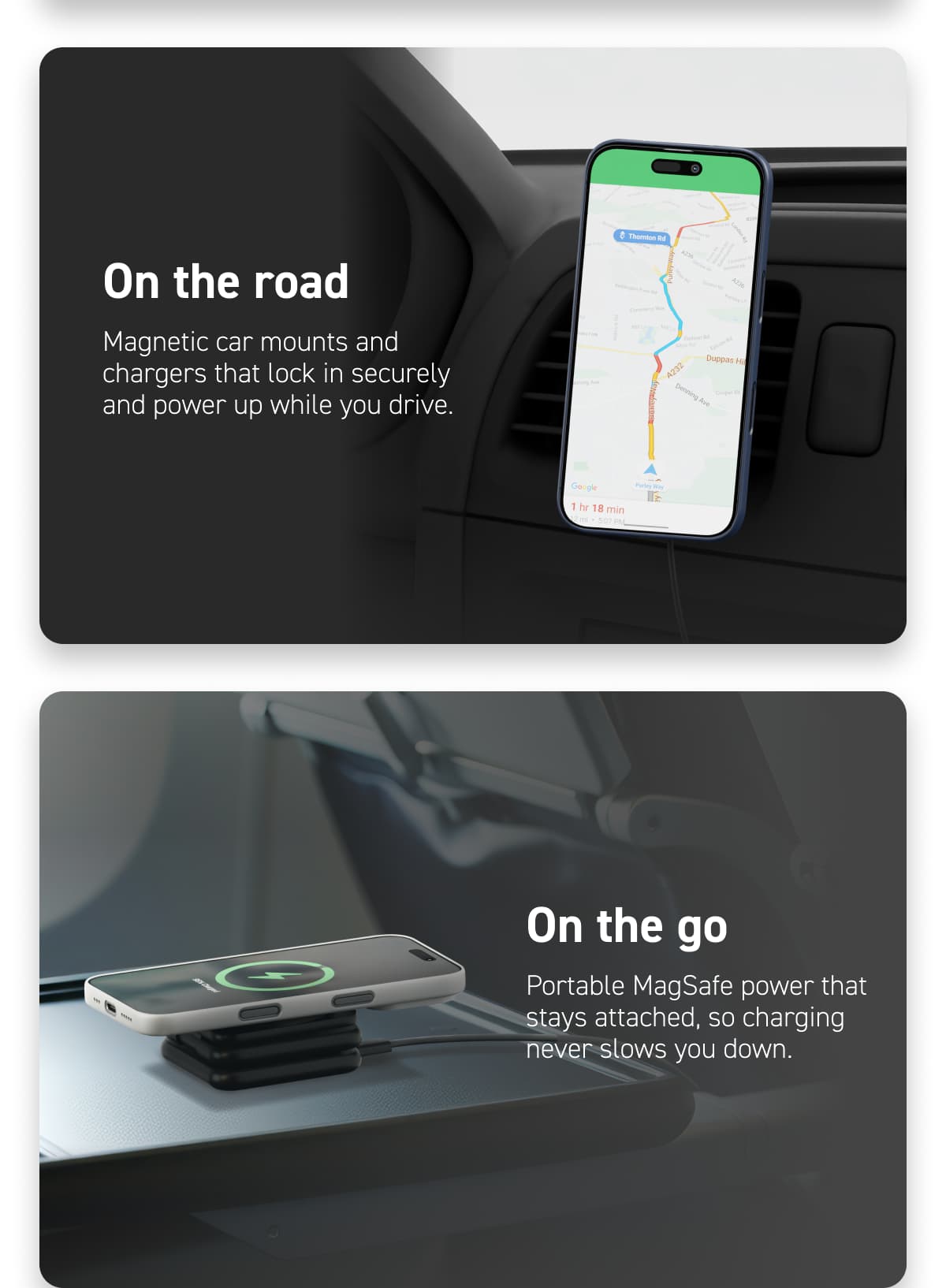 On the road | On the go