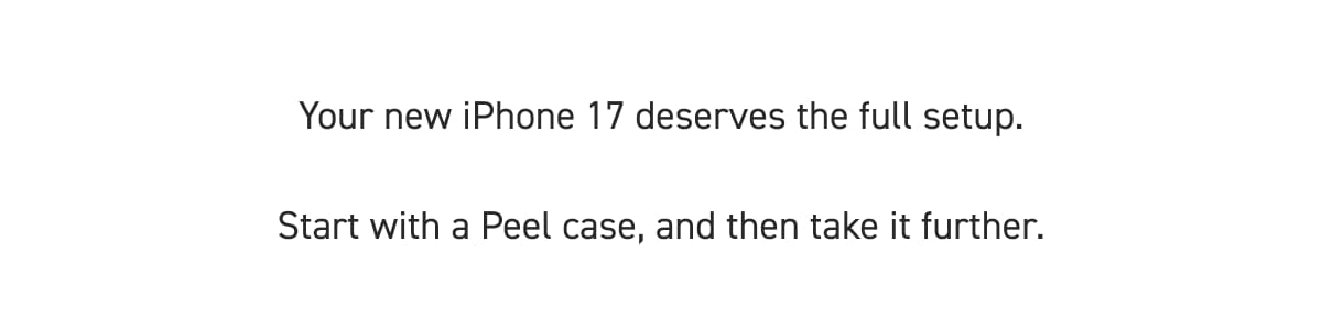 Your new iPhone 17 deserves the full setup.