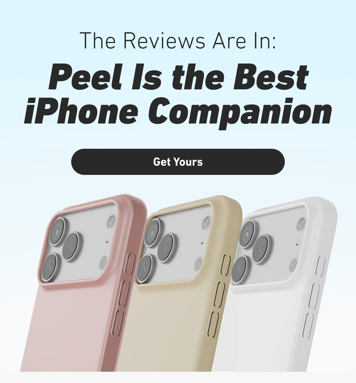 The Reviews Are In: Peel Is the Best iPhone Companion [Click here to Get Yours]