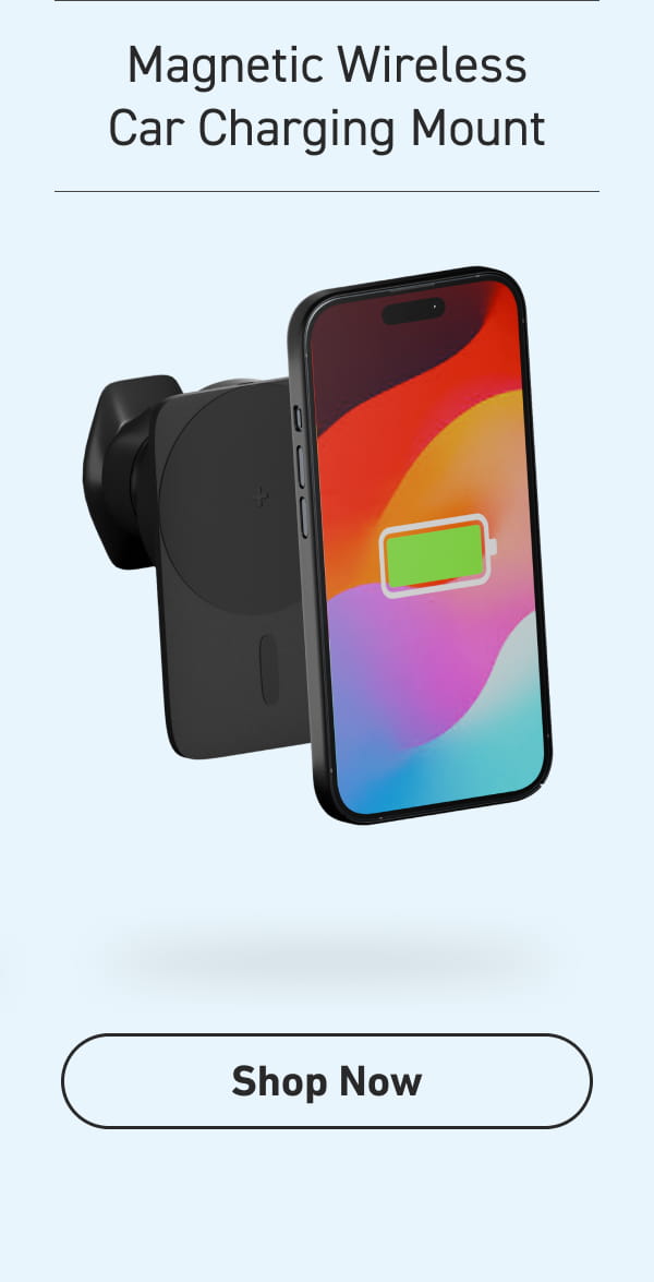 Magnetic Wireless Car Charging Mount