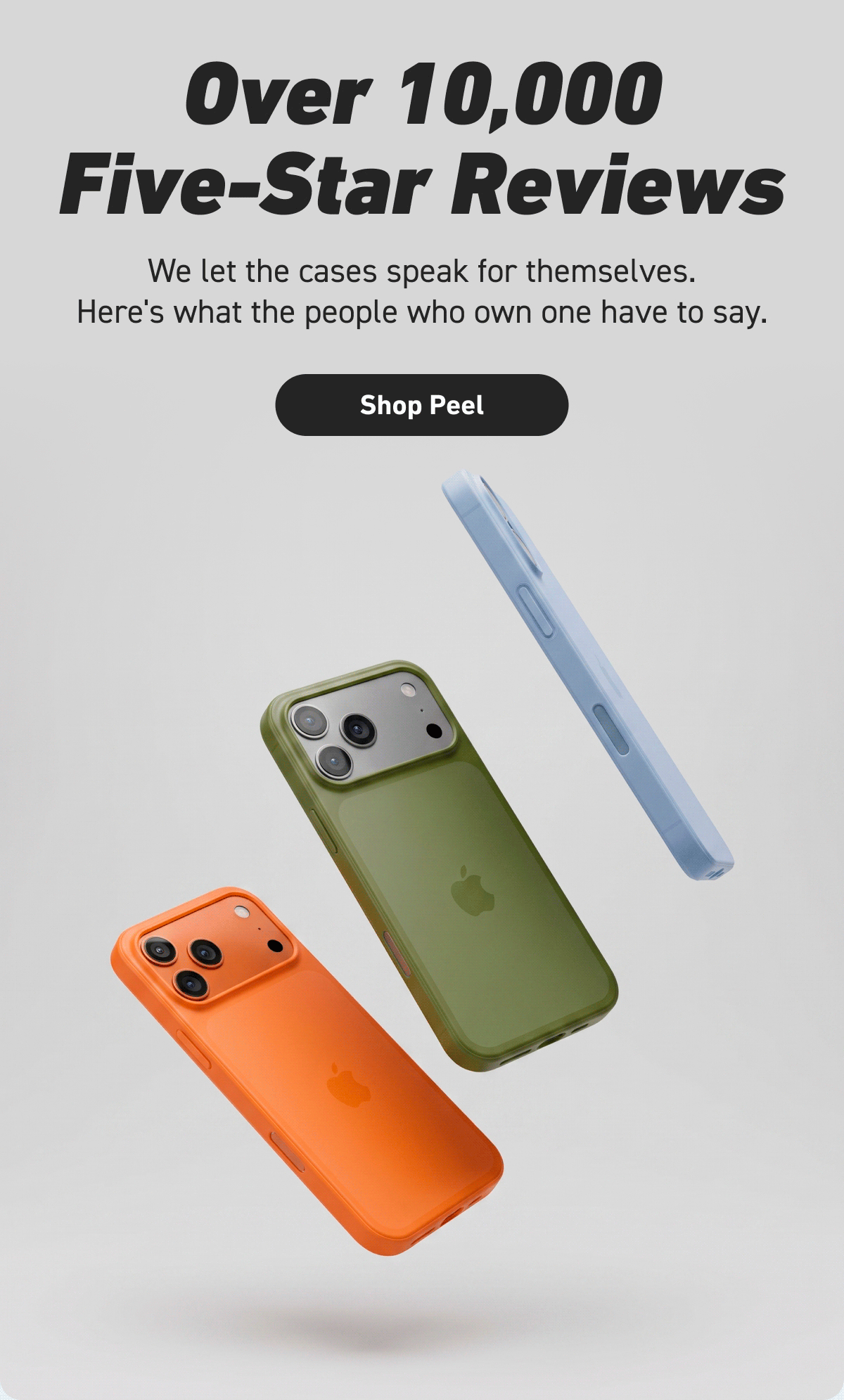 Over 10,000 Five-Star Reviews 