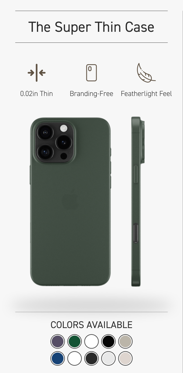 The Super Thin Case