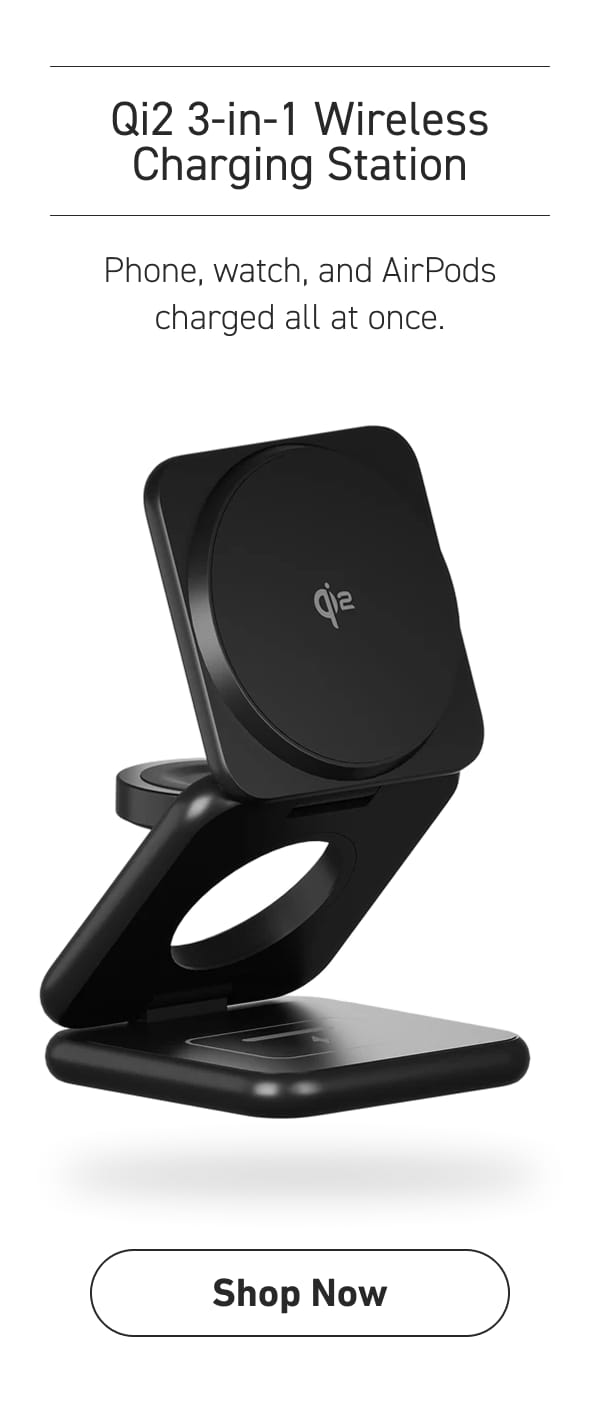 Qi2 3-in-1 Wireless Charging Station