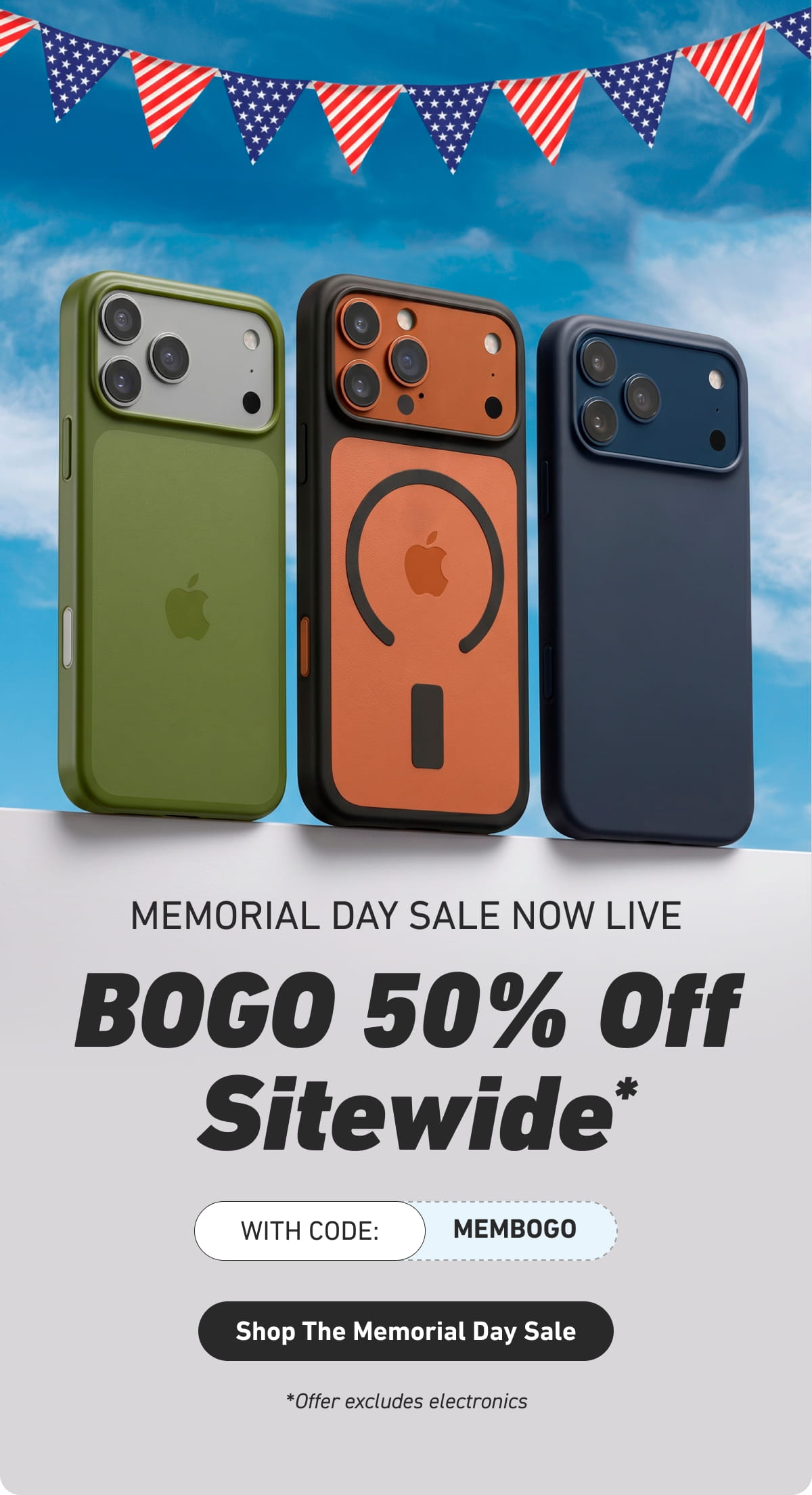 Memorial Day Sale Now Live [Click here to Shop The Memorial Day Sale]