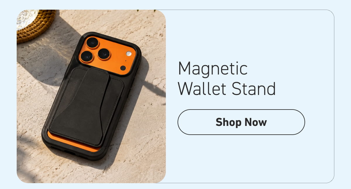 Magnetic Wallet Stand [Click here to Shop Now]
