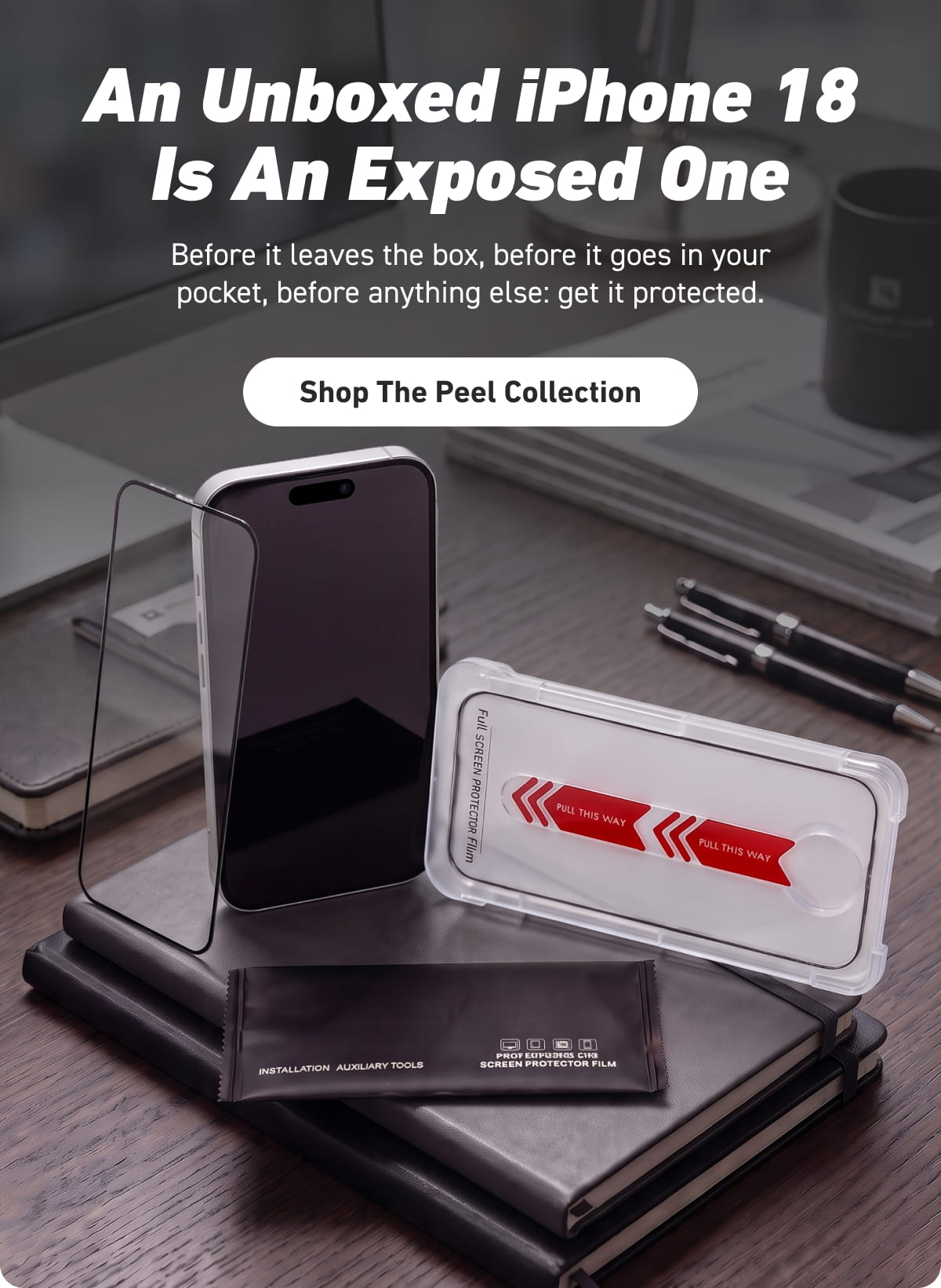 An Unboxed iPhone 18 Is An Exposed One [Click here to Shop The Peel Collection]