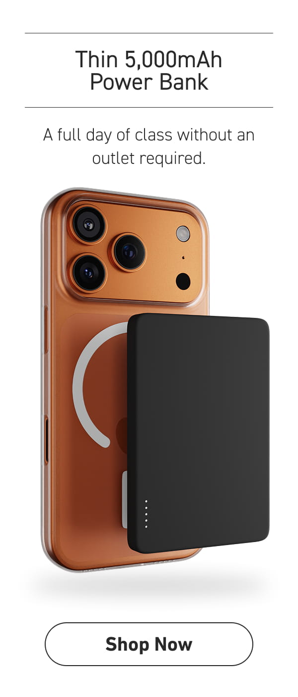 Thin 5,000mAh Power Bank 
