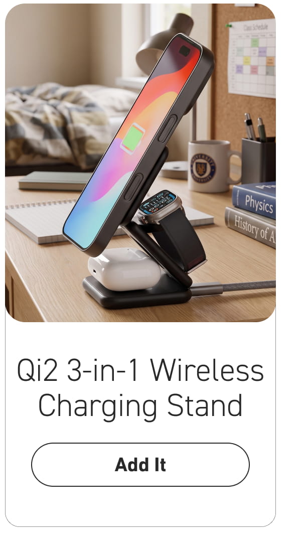 Qi2 3-in-1 Wireless Charging Stand [Click here to Add it]