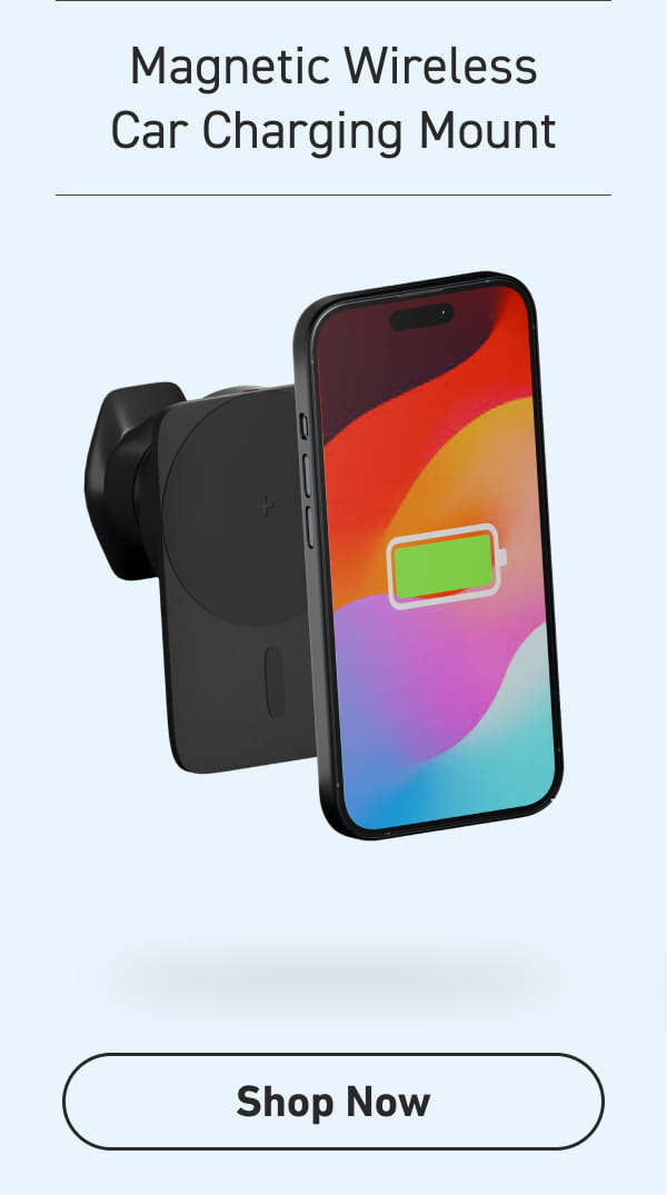 Magnetic Wireless Car Charging Mount