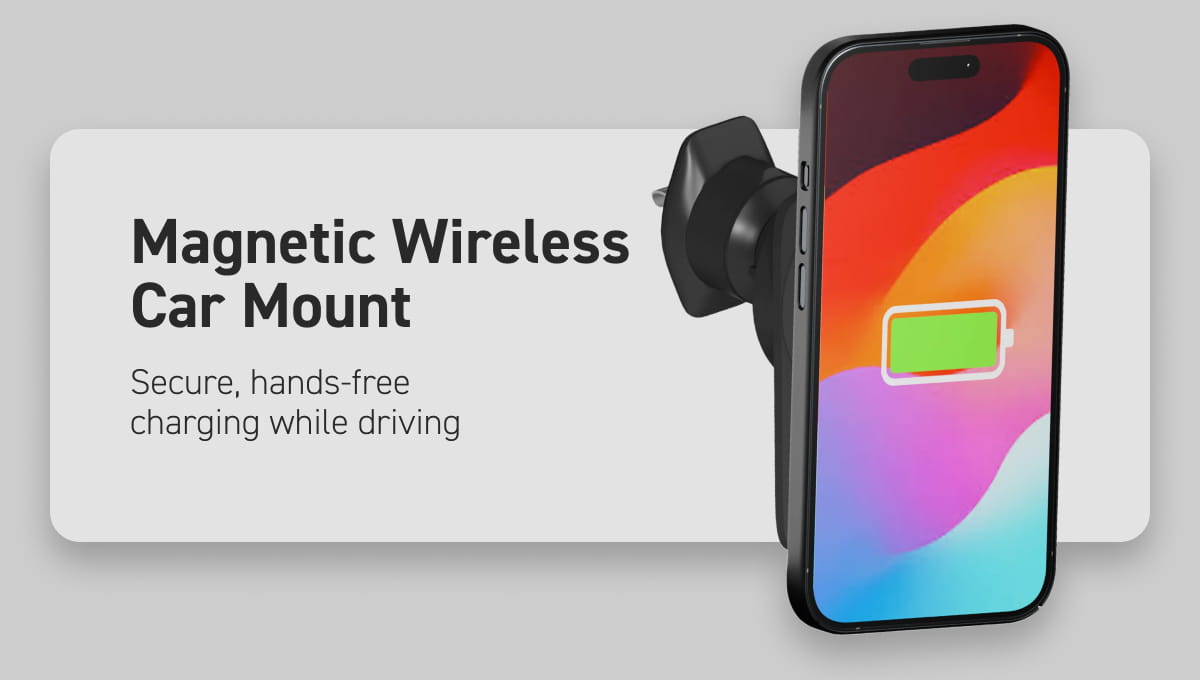 Magnetic Wireless Car Mount