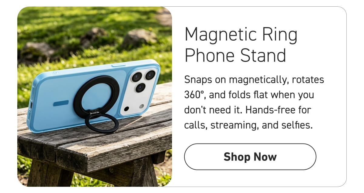 Magnetic Ring Phone Stand [Click here to Shop Now]
