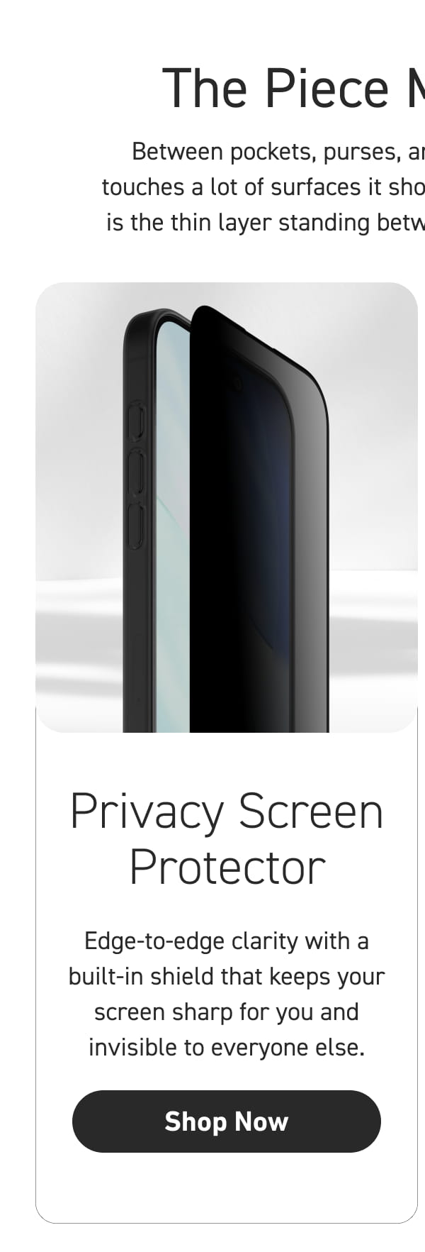 Privacy Screen Protector  