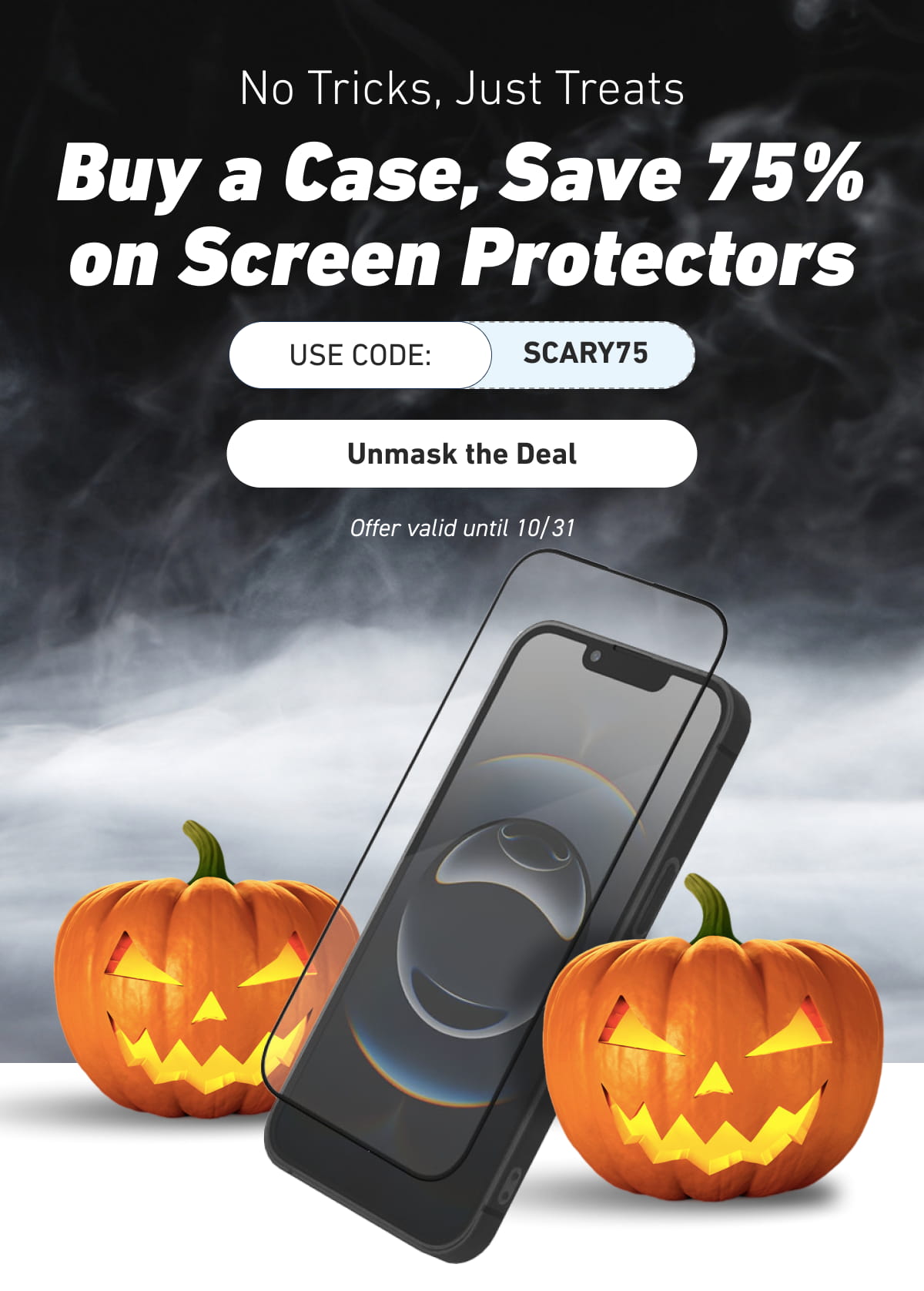 Buy a Case, Save 75% on Screen Protectors