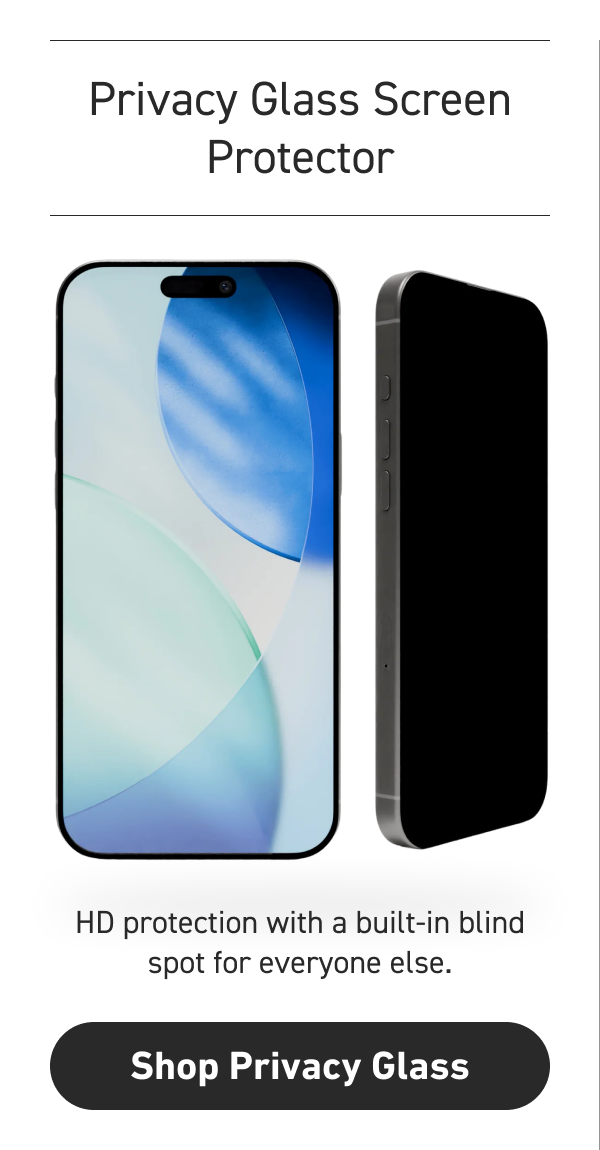 Privacy Glass Screen Protector
