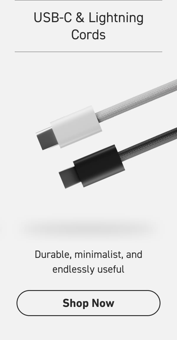 USB-C & Lightning Cords