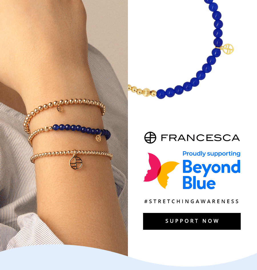 💙 Proudly supporting Beyond Blue Francesca